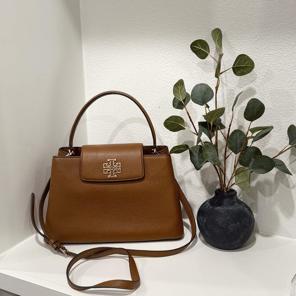 Tory Burch Britten Crossbody - Moose Brown